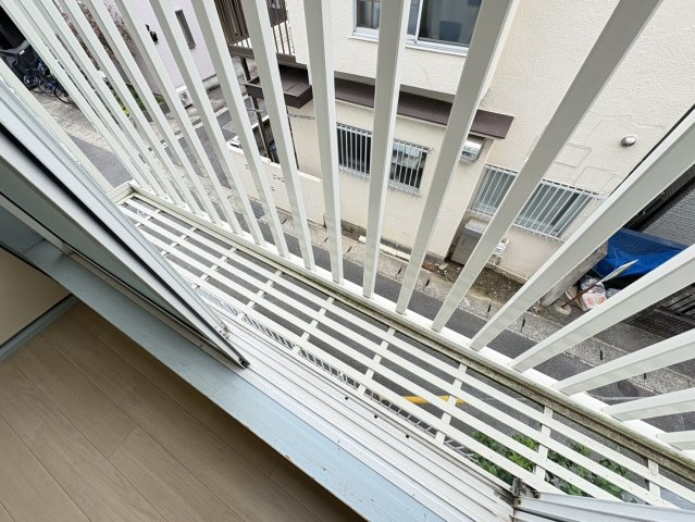 セレーネ市川弐番館のバルコニー