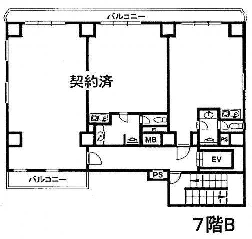 ロイクラトン四谷の間取り