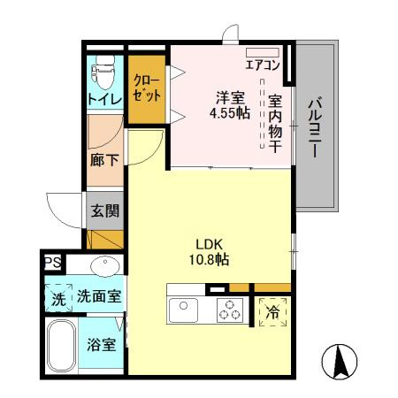 レイワ　レジデンスの間取り
