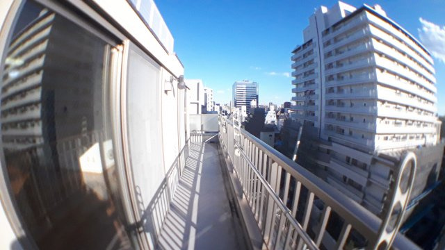 台東区台東１丁目の賃貸マンションのバルコニー