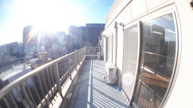 台東区台東１丁目の賃貸マンションのバルコニー