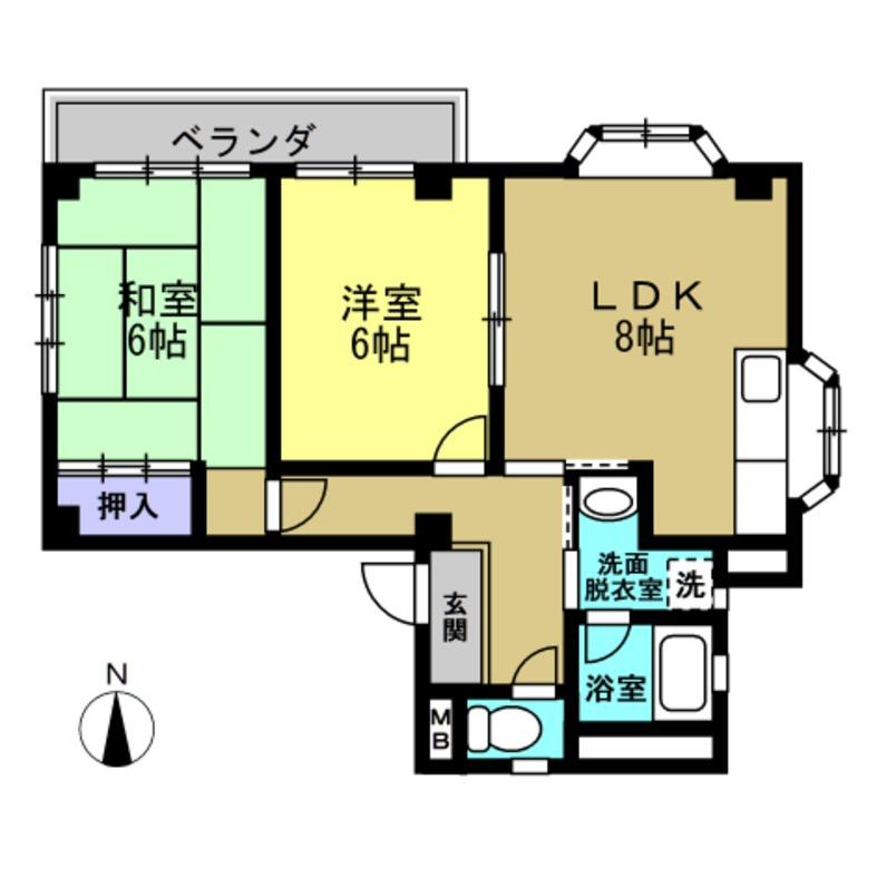 i66の間取り