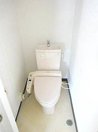 Mビルのトイレ|落ち着いたトイレです