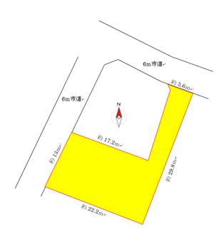 【土地図】 | 桜川市富士見台４丁目売地