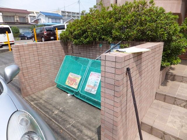 【その他共用部分】 | ソレイユⅠ | 敷地内ごみ置き場でごみ出しもらくらく～♪忙しい社会人さんや主婦さんにもうってつけ！