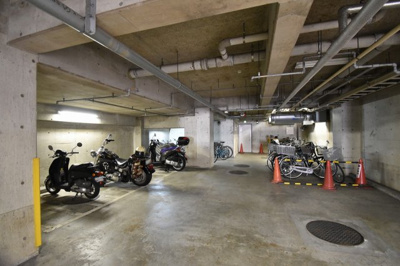 【その他共用部分】 | アール・ケープラザ本牧 | 駐輪場・バイク置場