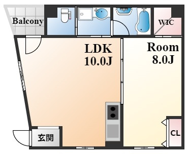 ファーイースト青谷の間取り