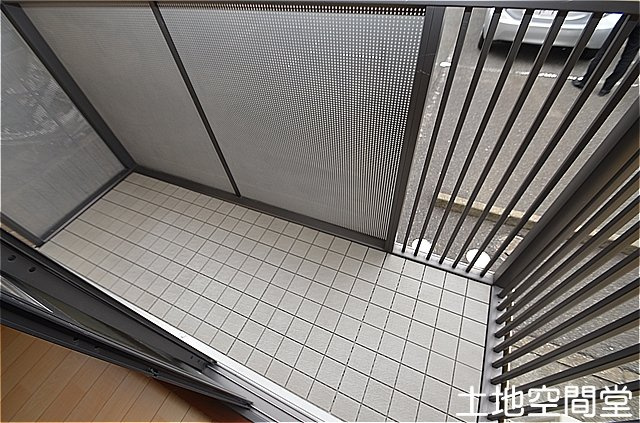 グランフィール華里のバルコニー