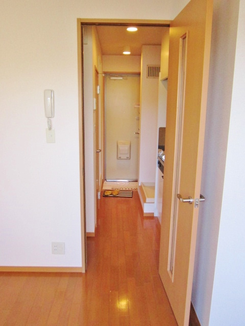 アルカディア越谷の玄関