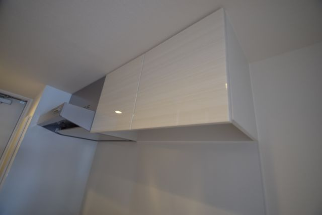 リブリ・ビクトリアスビージーのキッチン|キッチン上に収納あります