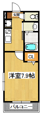 Ｒｏｙａｌ　Ｃｏｕｒｔ下総中山の間取り