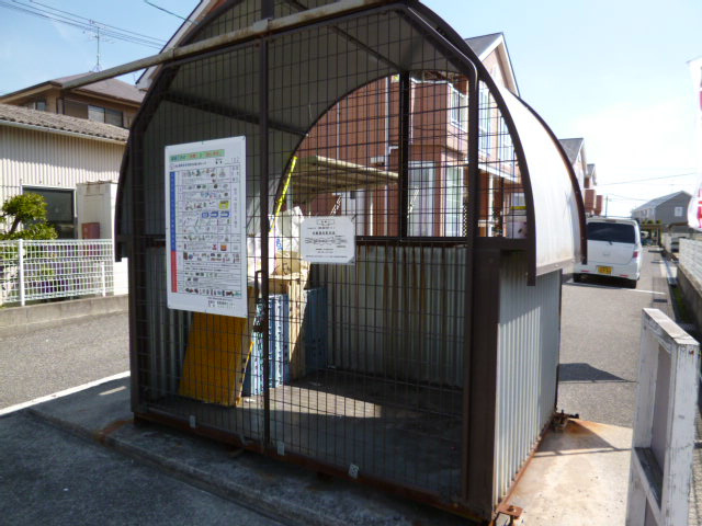 倉敷市茶屋町のアパートのその他共用部分|敷地内ゴミST