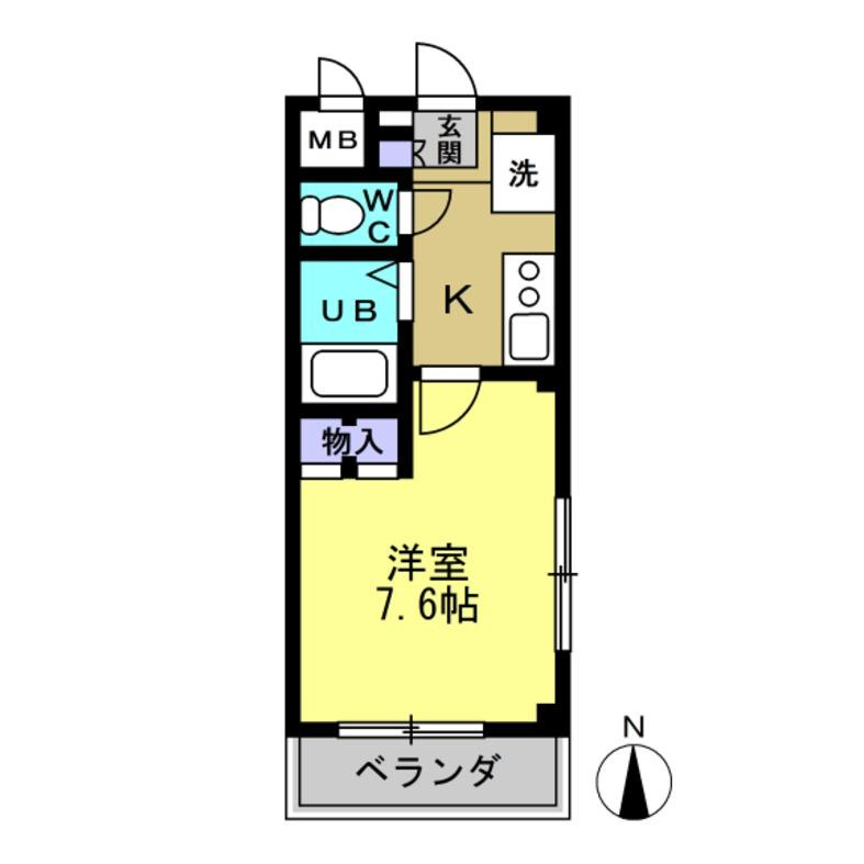 アズール・Kの間取り