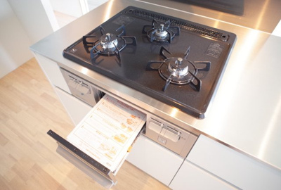 【設備】 | Jackson Street 521 | 3口ガスコンロ＆グリル