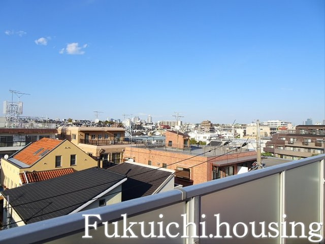 赤堤の家の展望