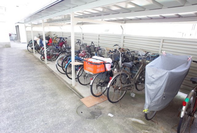 【その他共用部分】 | マンション由多賀 | 駐輪場