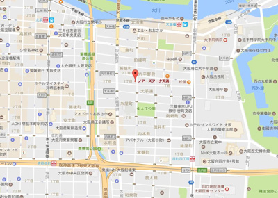 【地図】 | ノアーズアーク天満