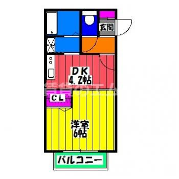 【間取り】 | リブレア竹下駅前Ａ棟 | リブレア竹下駅前Ａ棟の間取り