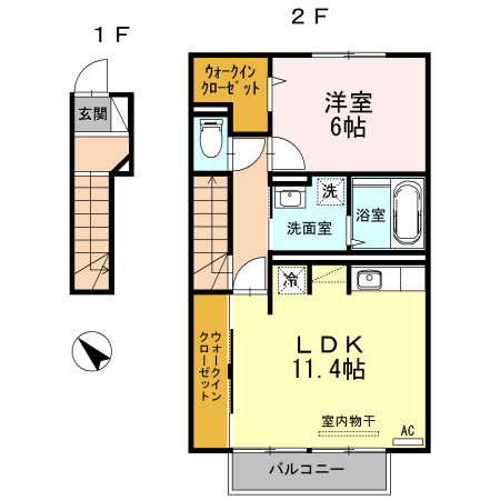 【間取り】 | ハピーハイツatom