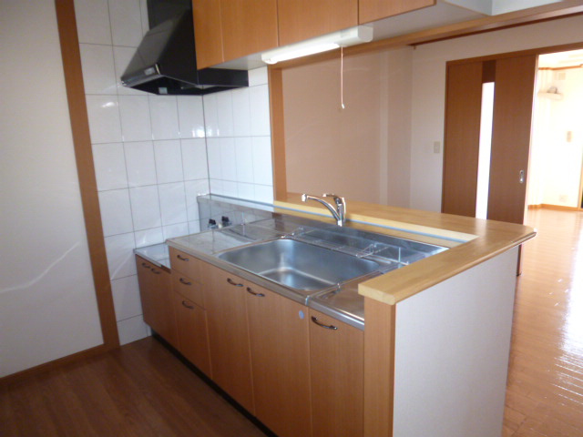 レガートのキッチン|ガスコンロ設置可