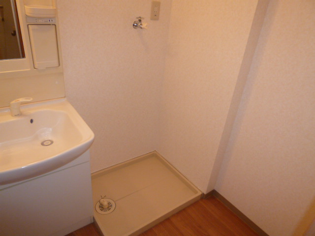 レガートの洗面所|洗濯機置き場