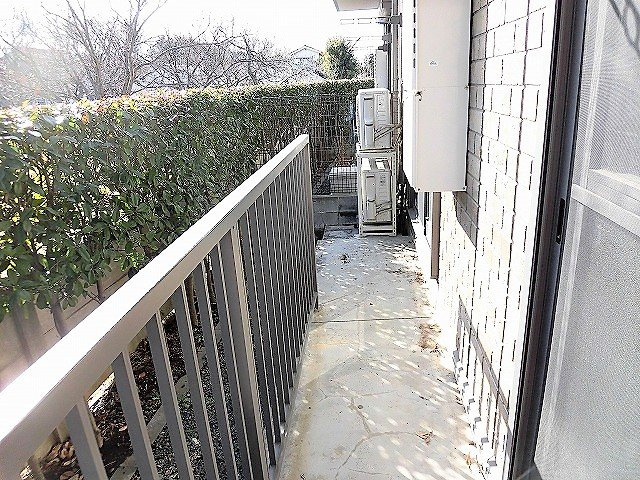 クレストBのバルコニー