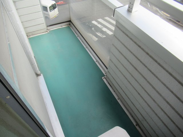 サンテラスアイのバルコニー