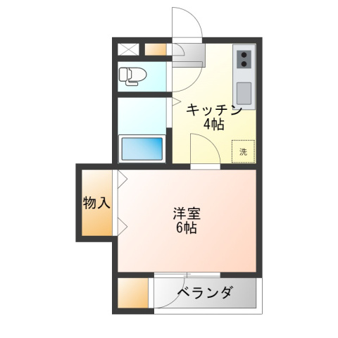 サンテラスアイの間取り