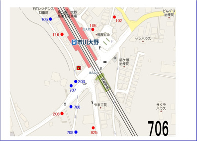 【地図】 | 706