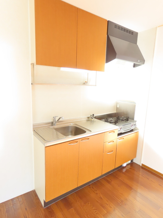 バームクーヘンC棟のキッチン