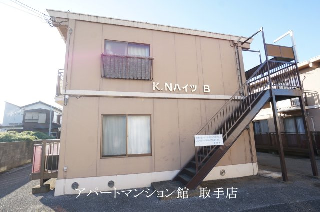 ＫＮハイツＢの外観