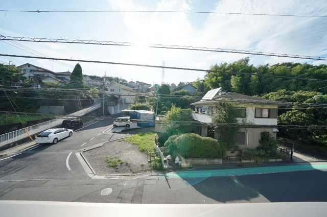 18.6帖のリビングにロフトのあるお住まい！前面道路は約7mと駐車もラクラク♪４ＬＤＫ新井町新築戸建の展望|バルコニーからの眺め。高い建物がなく、開放感がございます。