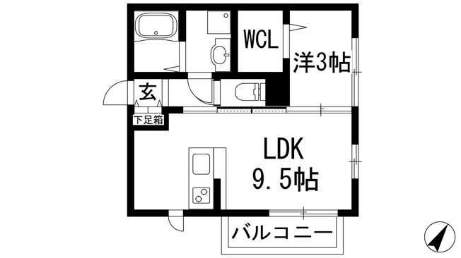 【間取り】 | シェノワめふ