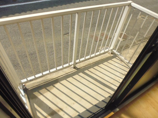 セジュール由城のバルコニー