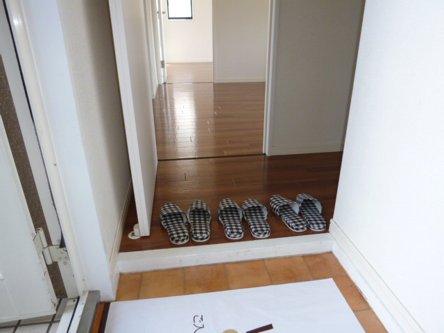 サンクレールの玄関