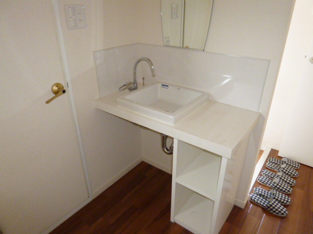 サンクレールの独立洗面台