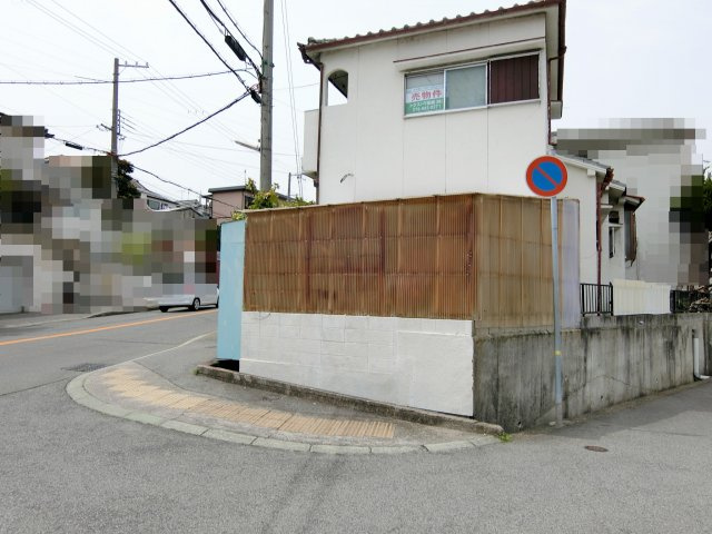 西区枝吉　売土地の外観