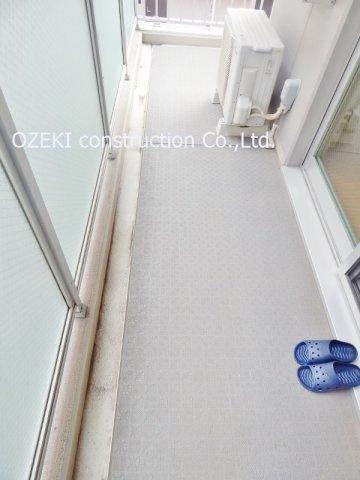 SakuraBuildingのバルコニー