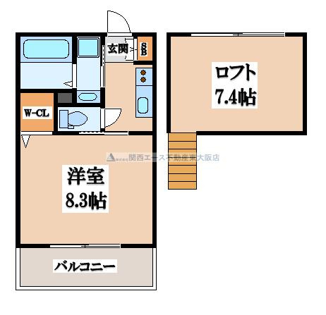 【間取り】 | エムズコート新石切