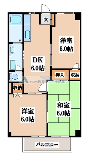 【間取り】 | メゾンド・みゆき