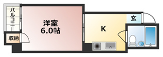 【間取り】 | コーポラス寺町