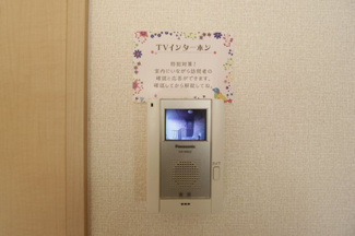 【セキュリティ】 | ヒールクリークＭイースト | モニターホンです