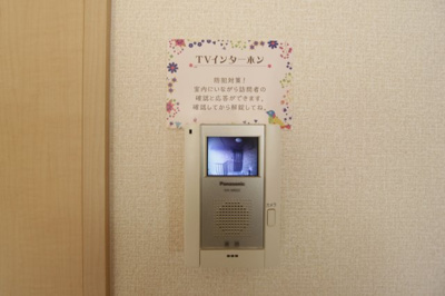 【セキュリティ】 | ヒールクリークＭイースト | モニターホンです