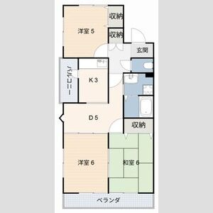【間取り】 | CAESAR PARK Ⅰ