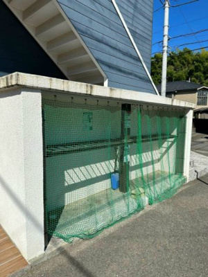 【その他共用部分】 | サンワハイツ | 敷地内ごみ置き場でごみ出しもらくらく～♪忙しい社会人さんや学生さんにもうってつけ☆