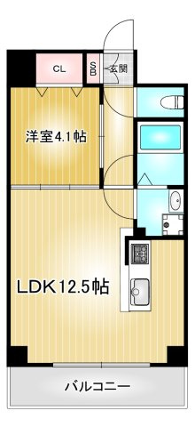 GRANDUKE新栄|名古屋市の賃貸ならMy賃貸の間取り|GRAN DUKE新栄