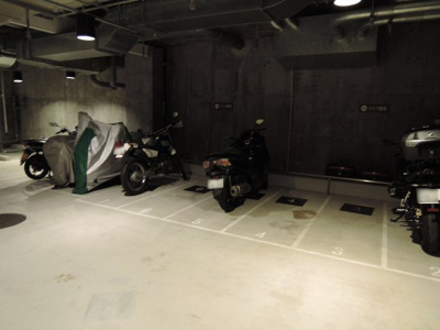 【その他共用部分】 | サンクタス川崎タワー | バイク置場
