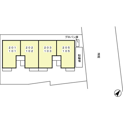 【区画図】 | フォンティーヌＡ
