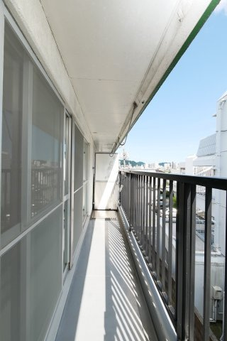 島本マンションのバルコニー|島本マンション　303号室