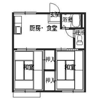 【間取り】 | エクセレート府中Ａ